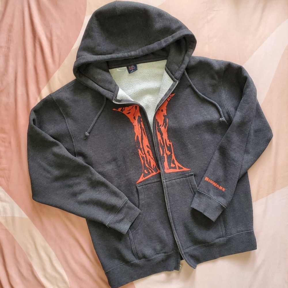 ISO DO NOT BUY L Or XL Bioware Gear Dragon Age 2 Zipup Hoodie